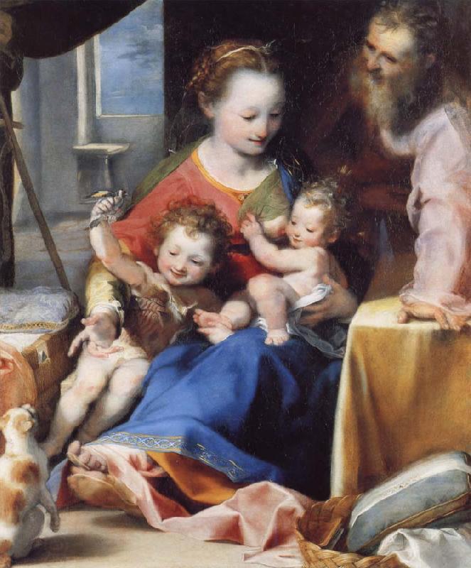 Federico Barocci The Madonna and Child with Saint Joseph and the Infant Baptist China oil painting art